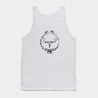 Portland Maine Moose Tank Top